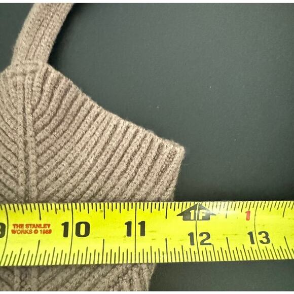 Michael Costello x REVOLVE Madison Crop Top In Tan Size XS - Picture 8 of 8